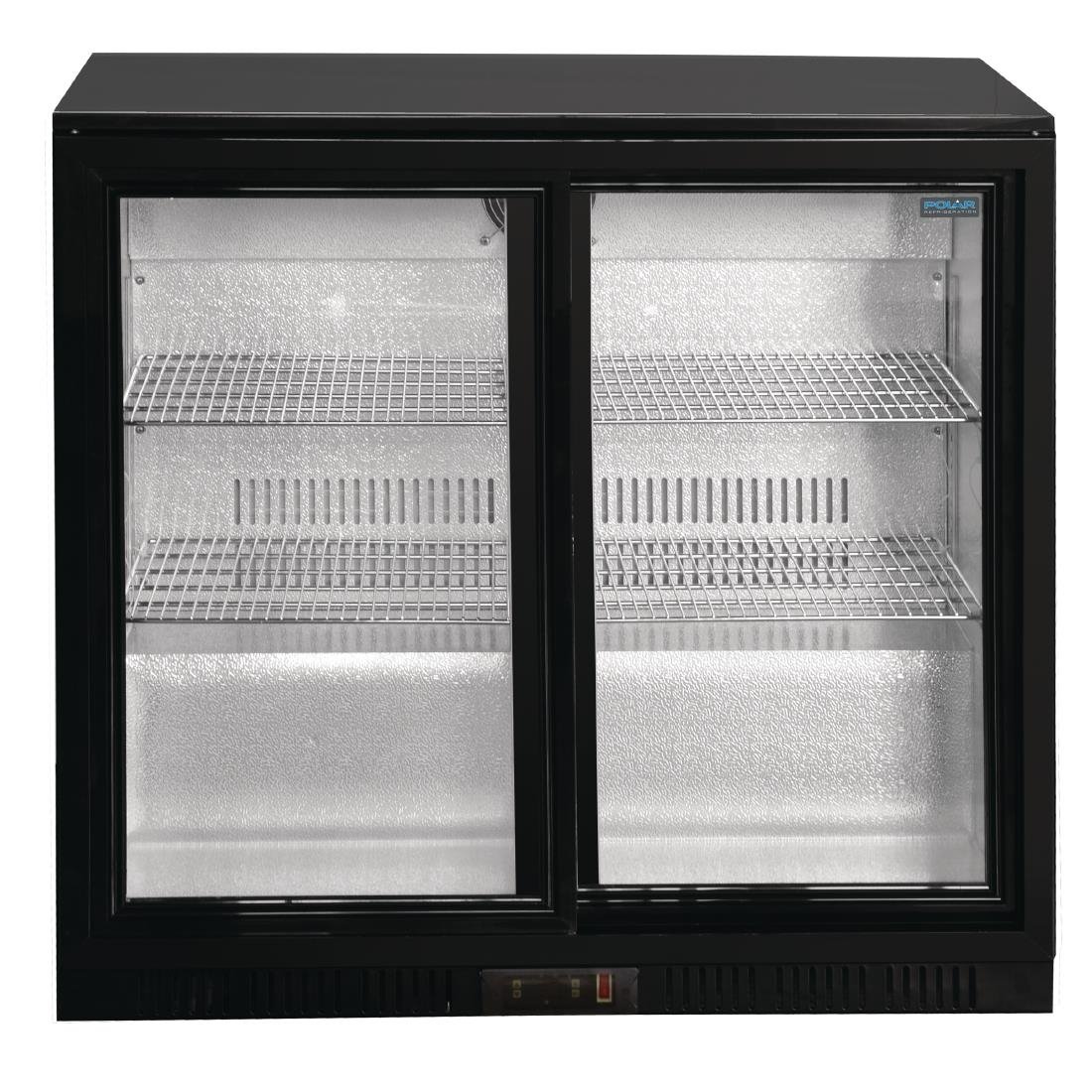 Polar G-Series Under Counter Back Bar Cooler with Sliding Doors 198Ltr - GL010-A