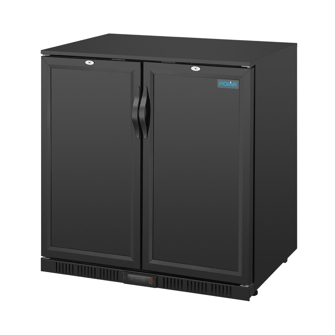 Polar G-Series Counter Back Bar Cooler with Solid Doors 208Ltr - GL016-A