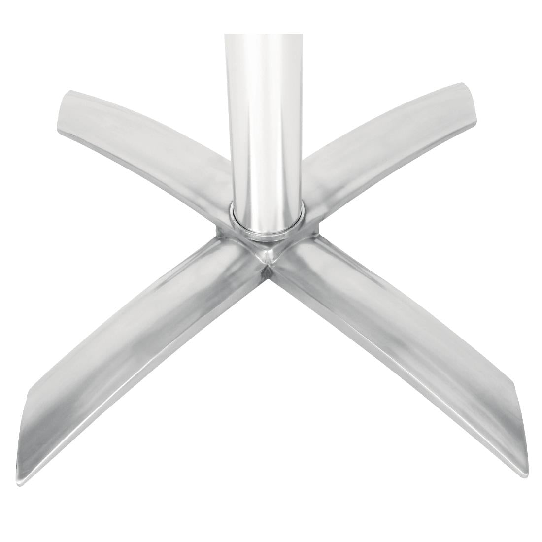 Bolero Flip Top Poseur Table Stainless Steel - GR396