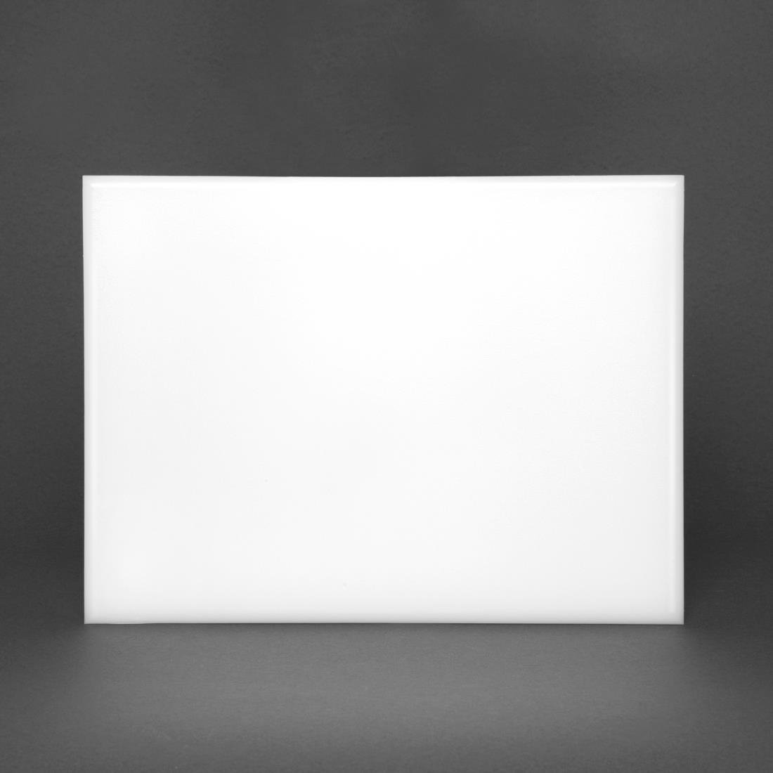 Hygiplas High Density Chopping Board White - 12x229x305mm - HC867