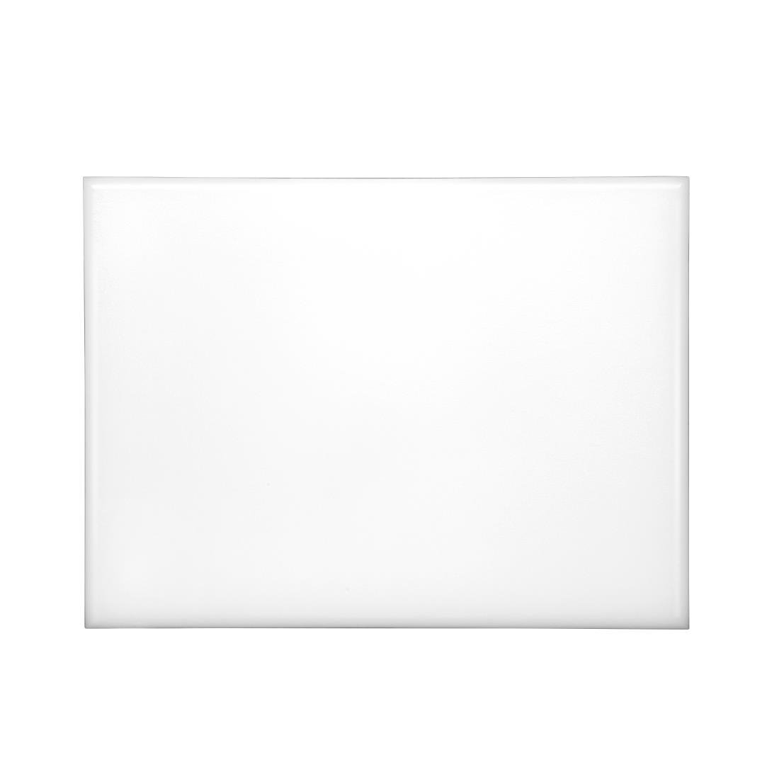 Hygiplas High Density Chopping Board White - 12x229x305mm - HC867
