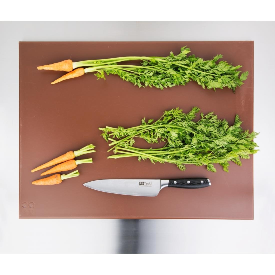 Hygiplas High Density Chopping Board Brown - 600x450x12mm - J005