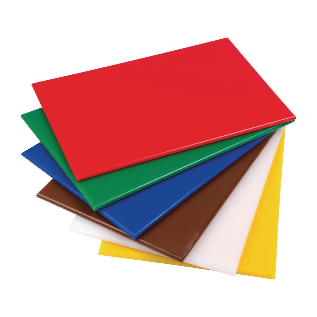 Hygiplas Low Density Chopping Board White - 600x450x10mm - HC881