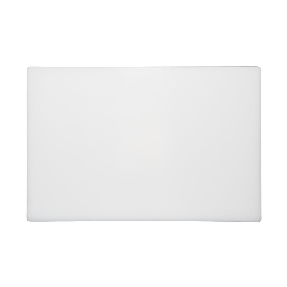 Hygiplas Low Density Chopping Board White - 305x229x12mm - GH795