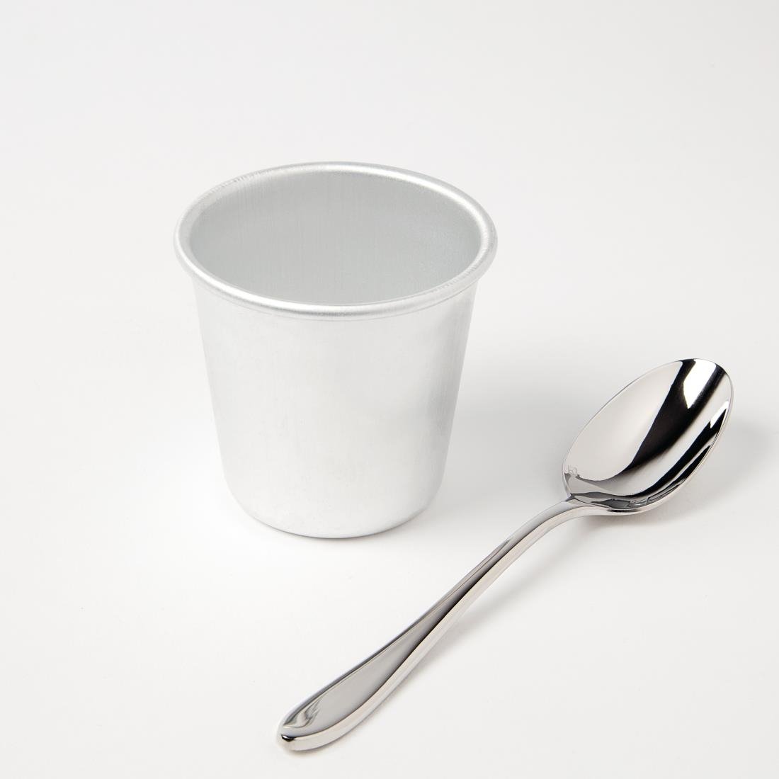 Vogue Aluminium Extra Deep Mini Dariole Mould 128ml - K516