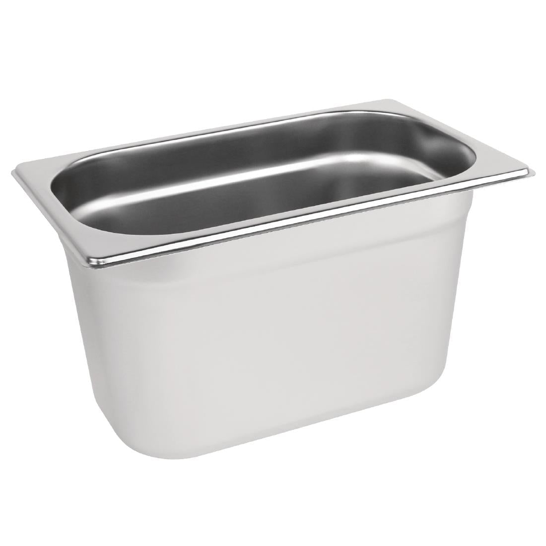 Vogue Stainless Steel 1/4 Gastronorm Tray 150mm - DN721