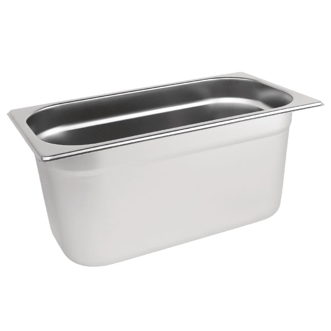 Vogue Stainless Steel 1/3 Gastronorm Tray 200mm - DN718