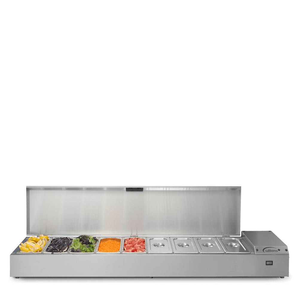 Williams Thermowell - Nine Pan Counter Top Refrigerated Well TW18