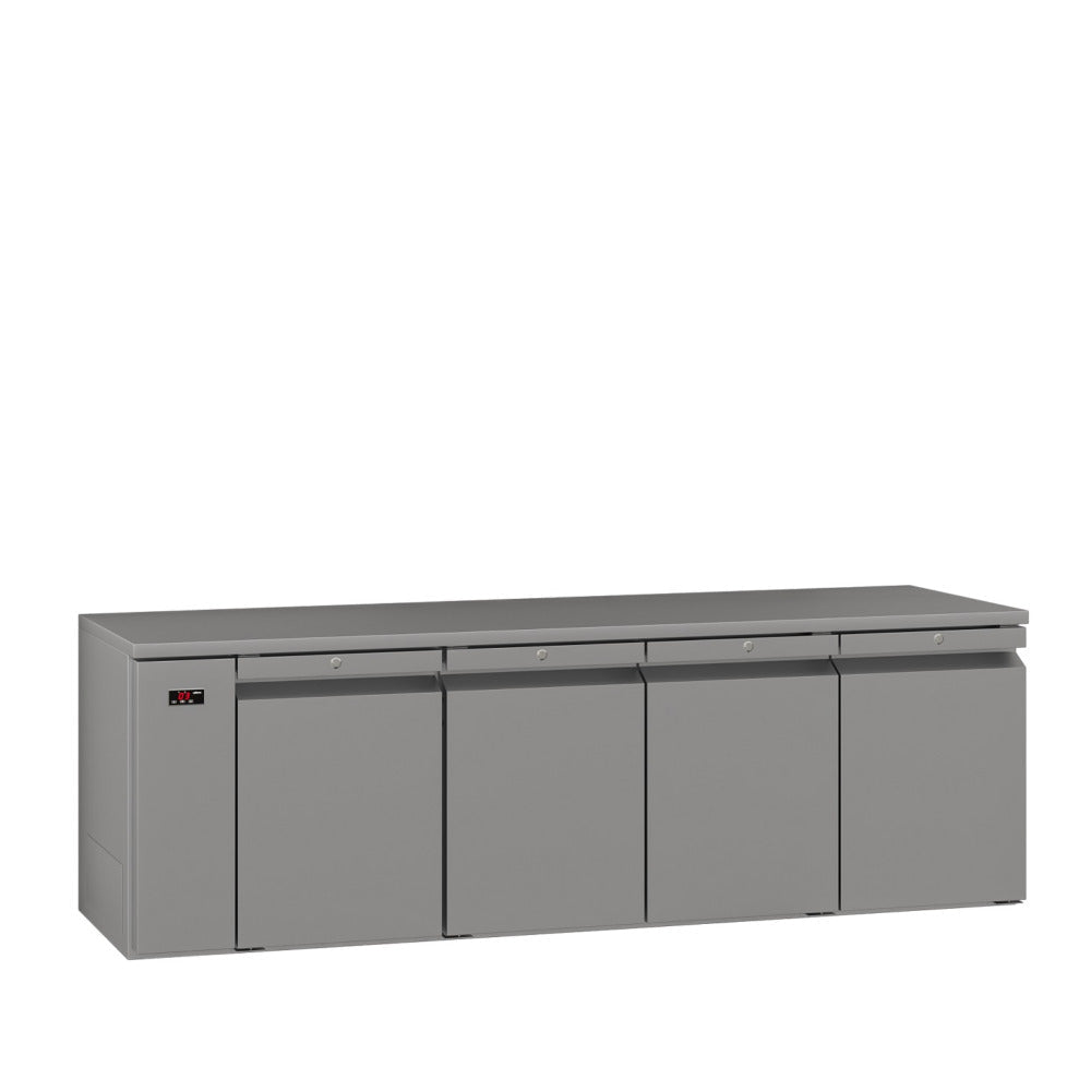 Williams Opal - Four Door Stainless Steel Remote Under Counter Refrigerator HO4RSS