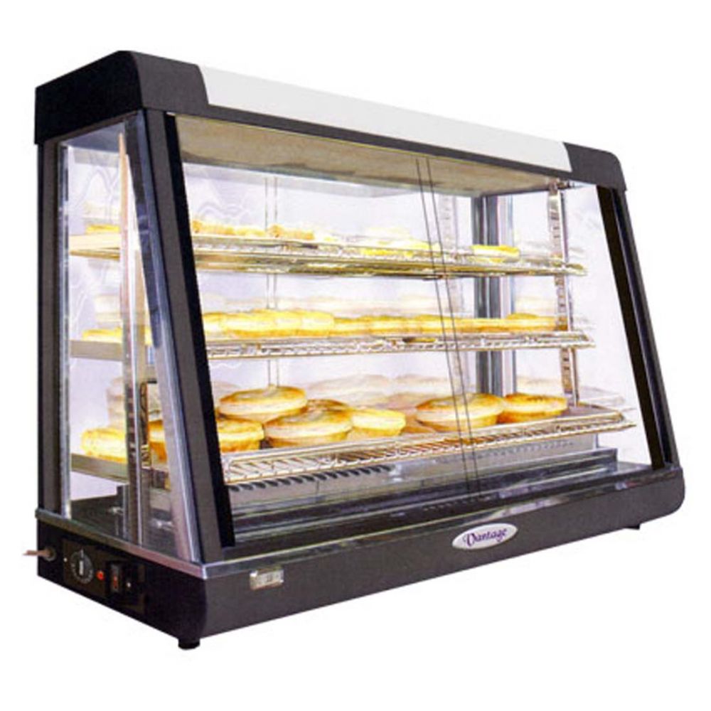 Benchstar Stainless Steel Pie Warmer And Hot Food Display 100 Pies PW-RT/1200/1E