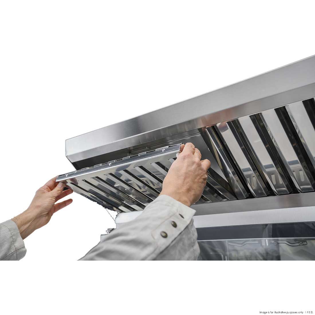 Tecnodom Steamless Canopy For Tdc Oven Range TD-FECL
