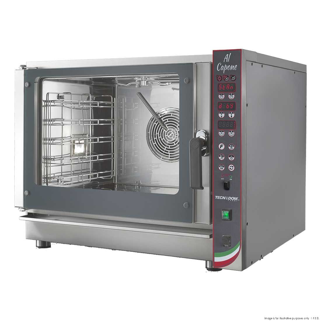 Tecnodom Nerone Cl Digital 5 Tray Combi Oven TDC-5VH