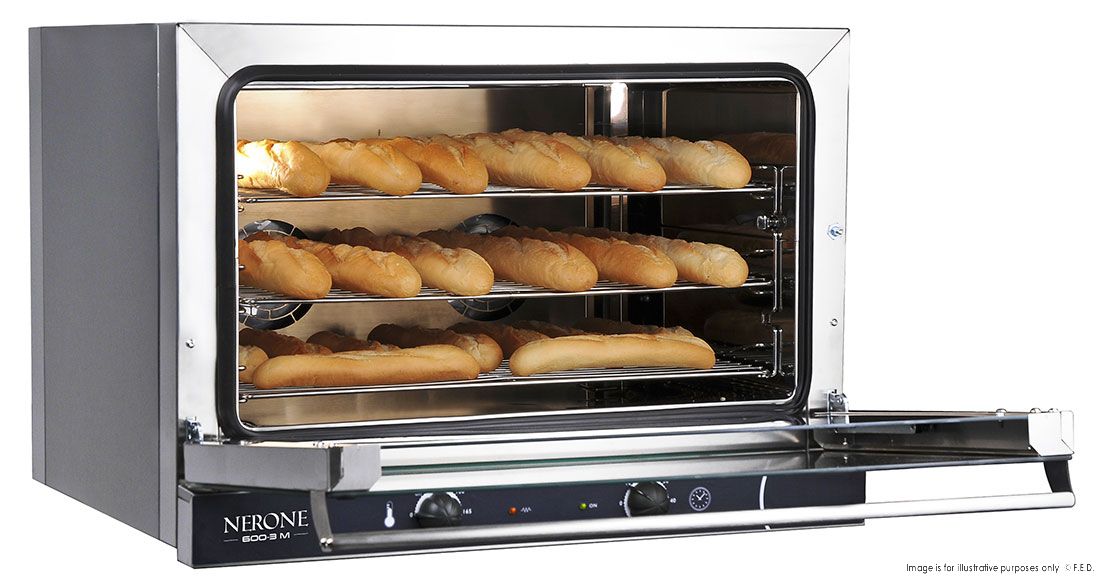 Tecnodom By Fhe 3X600X400MM Tray Convection Oven TDE-3B