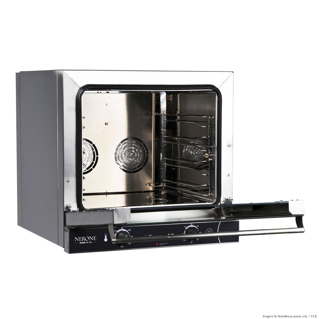 Tecnodom By Fhe 4X435X350 Tray Convection Oven TDE-4C