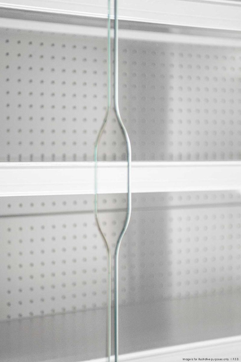Tecnodom Vulcano Supermarket 2 Door Display TDVB80-CA-125