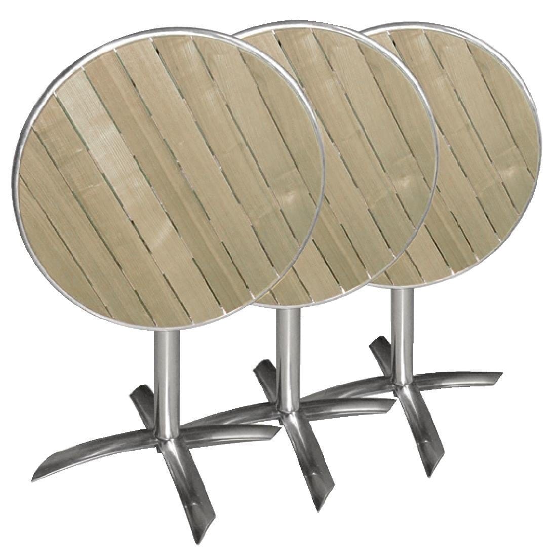 Bolero Flip-Top Table Ash 600mm - U424