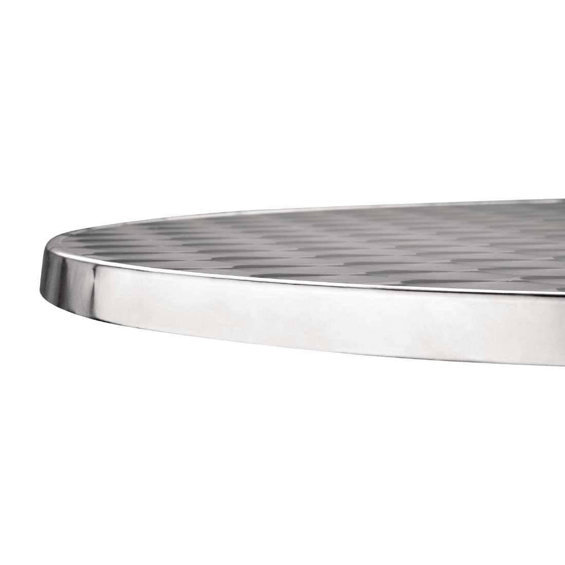 Bolero Poseur Table Stainless Steel 600mm - U502
