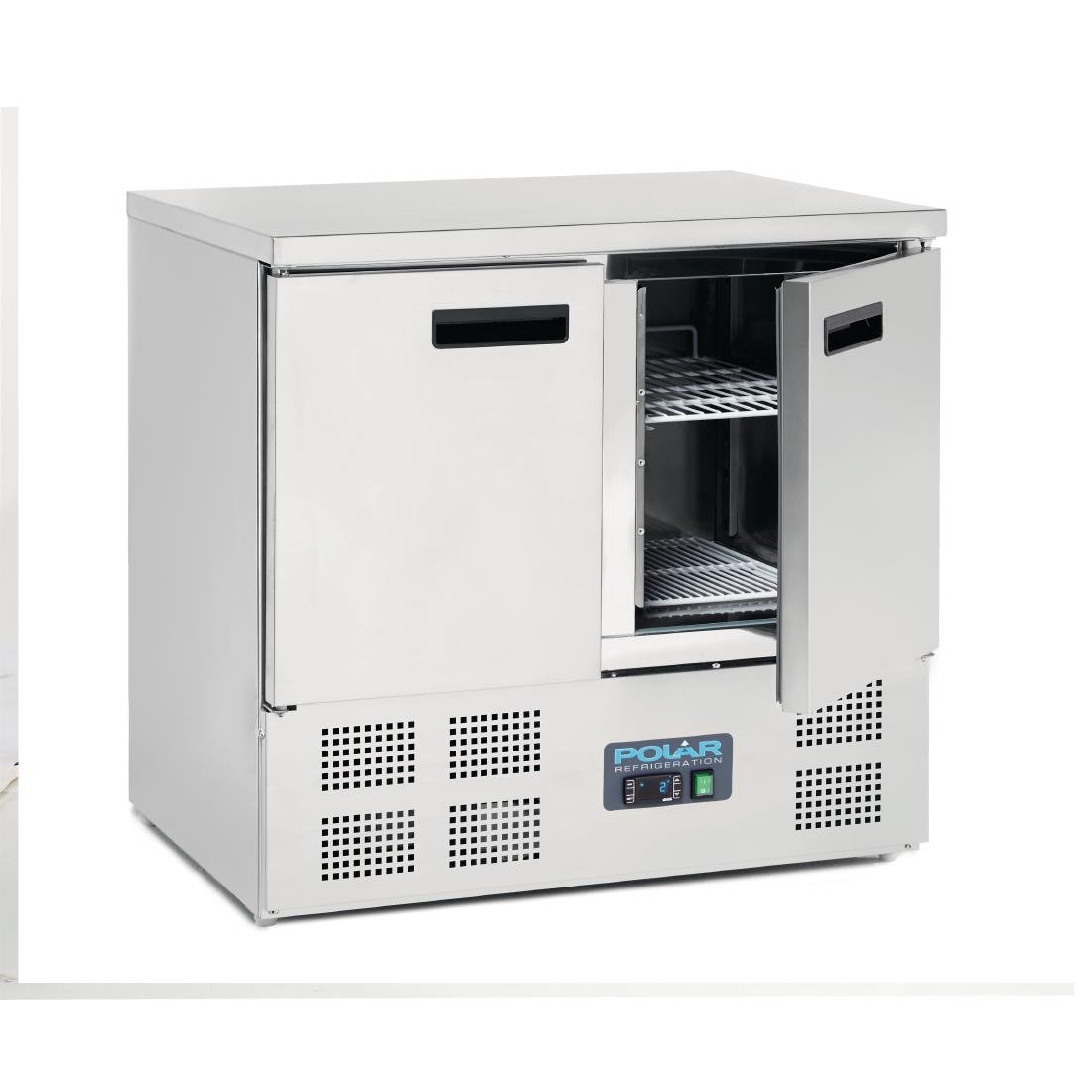 Polar G-Series Double Door Counter Fridge 240Ltr - U636-A