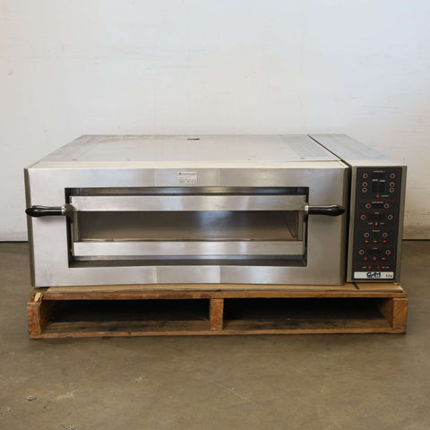 GAM FORK4TR400-FORNO KING 4 NR 1 CAM 1 Deck Pizza Oven - 776933