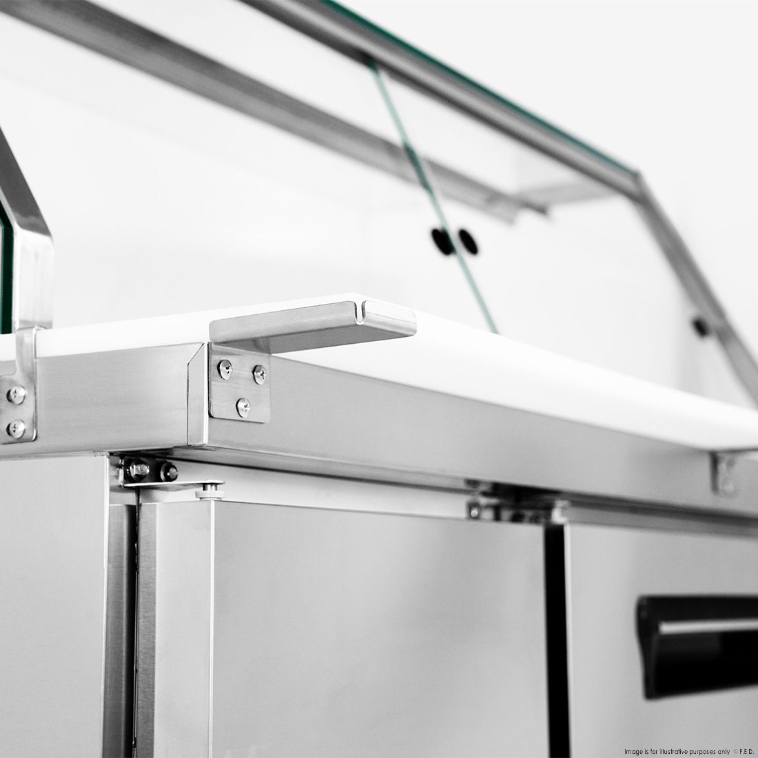 Thermaster Cold Salad & Noodle Bar 4X1/1 GN Pans PG150FA-XG