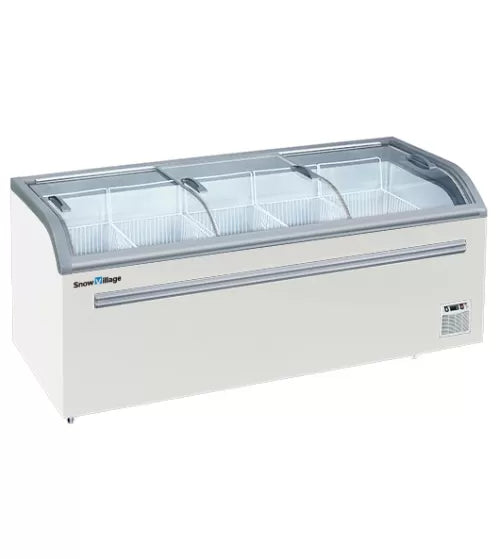 Snow Village Dual Temperature Supermarket Island Freezer SD/SC-718B