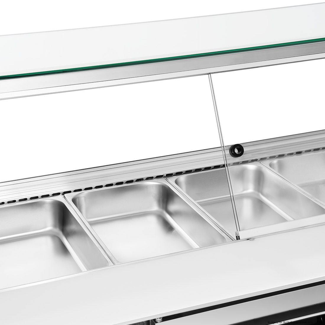 Thermaster Cold Salad & Noodle Bar 4X1/1 GN Pans PG150FA-XG