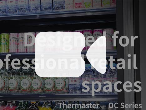 Thermaster Supermarket Open Beverage Display OC-915B
