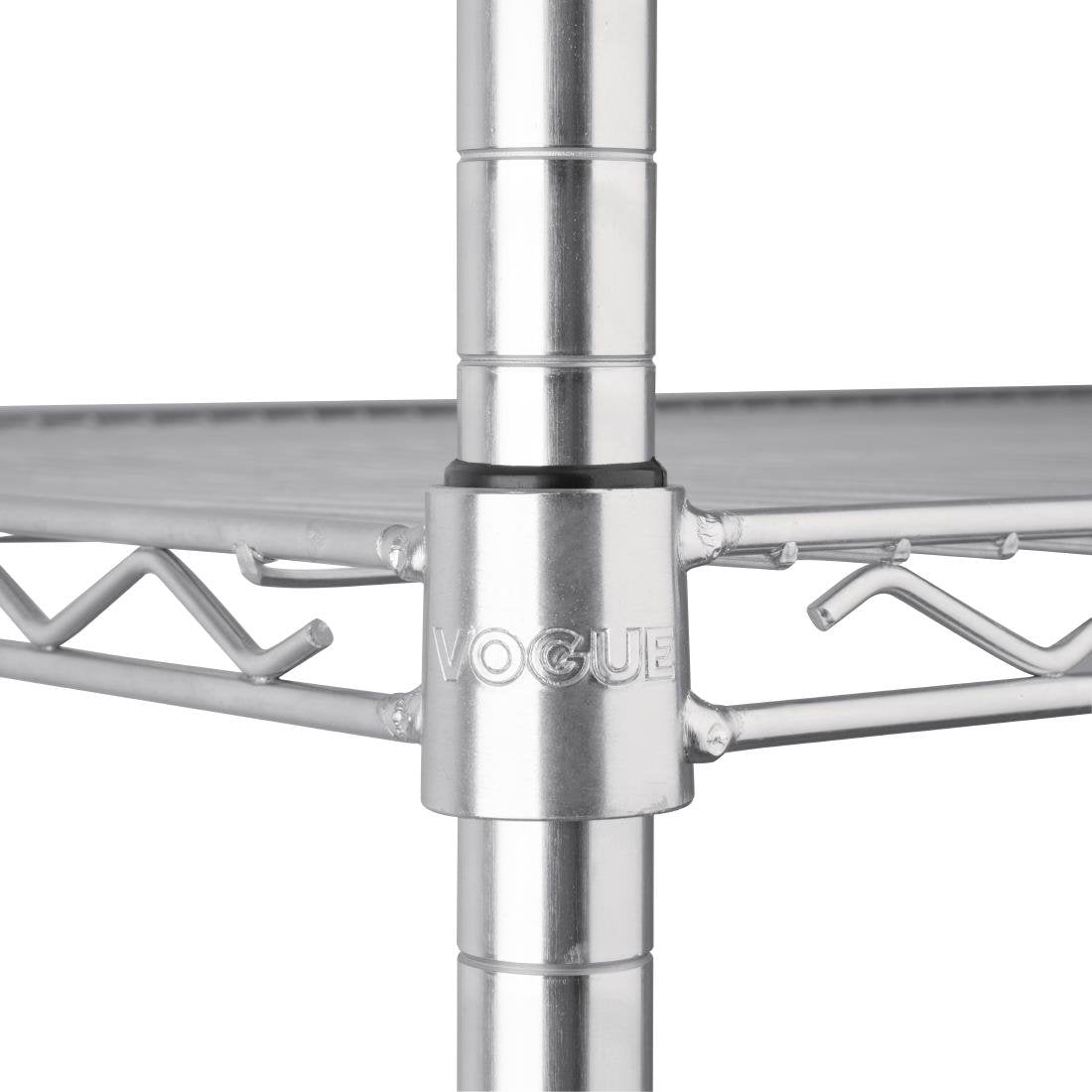 Vogue 4 Tier Wire Shelving Kit - 1830x460mm - L939