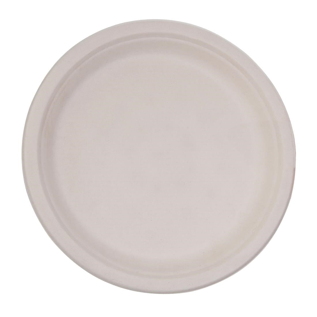 Fiesta Compostable Bagasse Round Plates Natural Colour 179mm (Pack of 50) - FC546