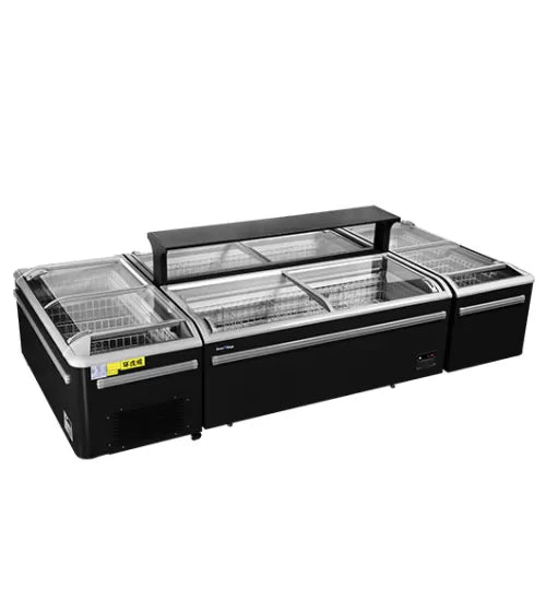 Snow Village Modular Supermarket Island Freezer CQS19D