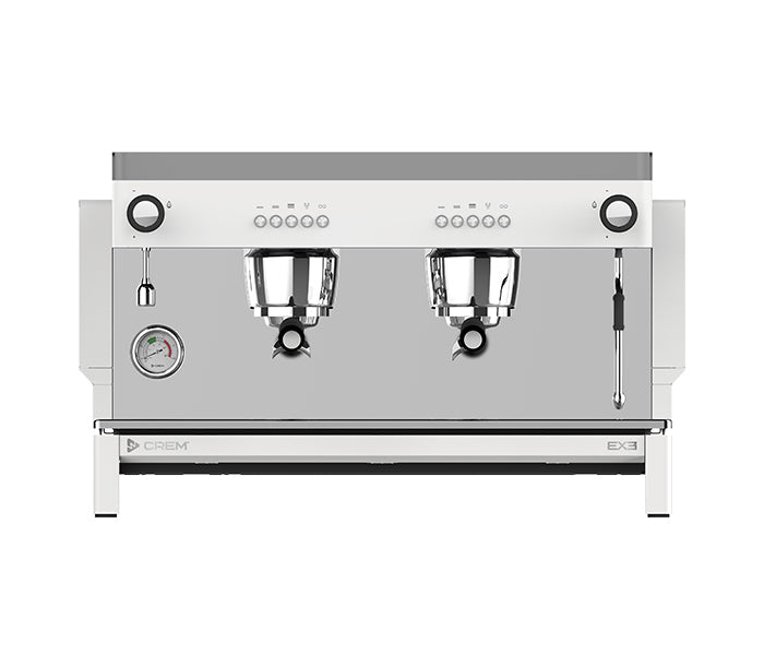 Expobar Crem EX3 - 2 Group Commercial Espresso Machine - White
