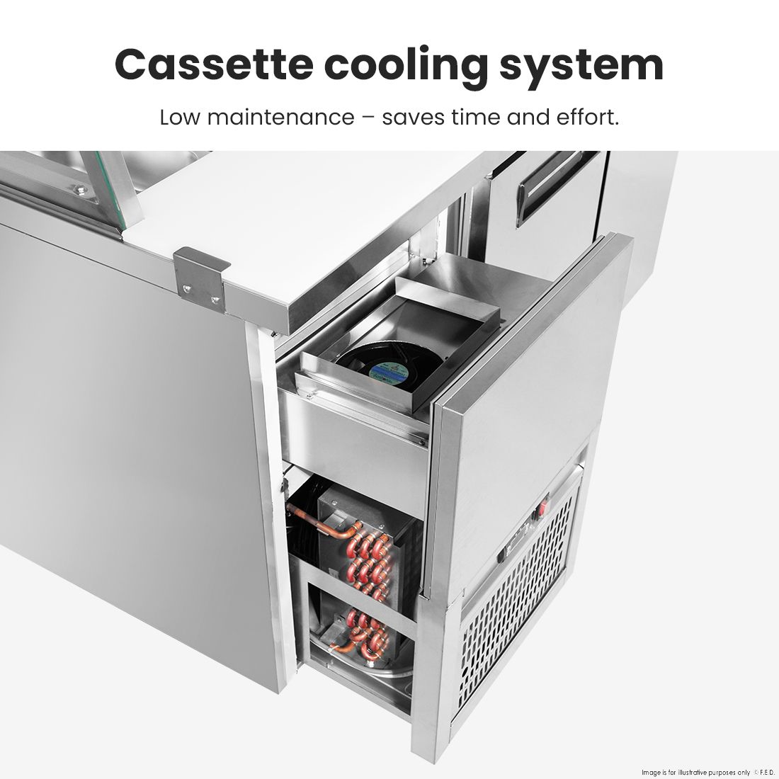 Thermaster Two Door Deluxe Sandwich Bar SCB/15