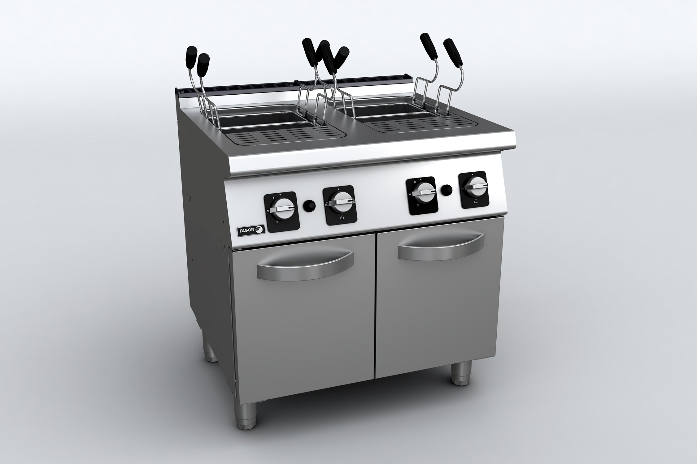 Fagor Kore 700 Series CP-G7 Gas Pasta Cooker with Basket - 2 or 4 Baskets