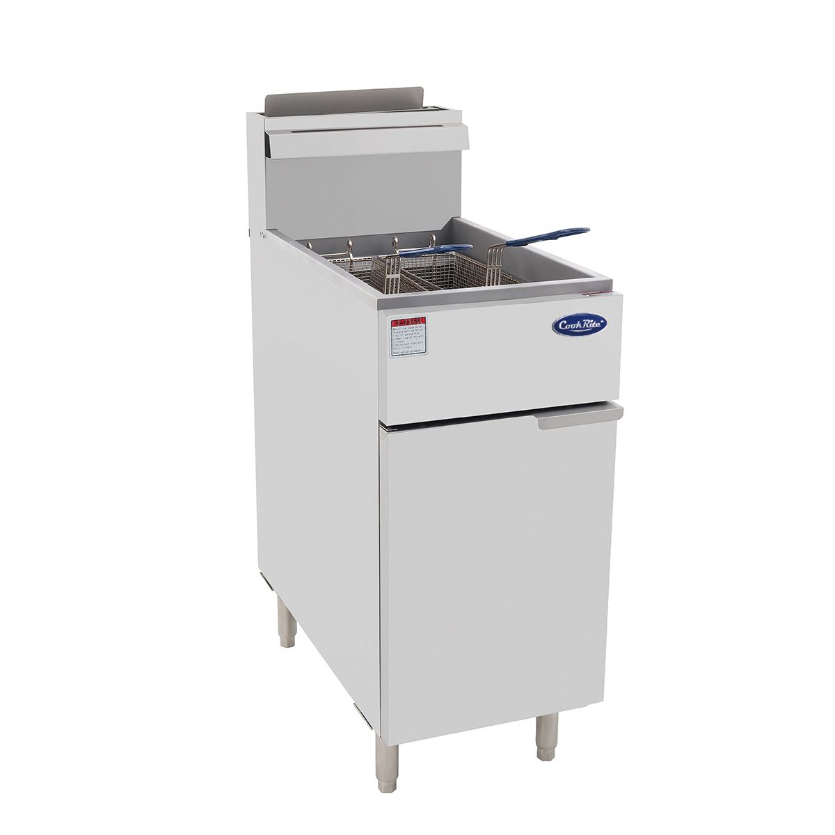 Cookrite ATFS-50 4 Tubes Gas Deep Fryer - Natural Gas/LPG