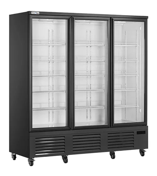 Snow Village Triple Glass Door Display Freezer LD-1860FX