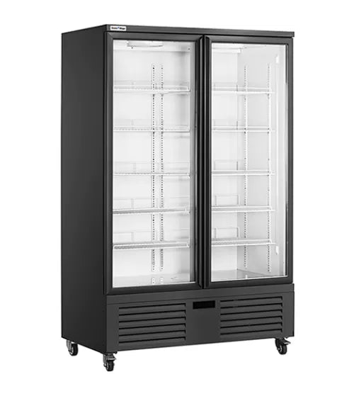 Snow Village Double Glass Door Display Freezer LD-1260FX