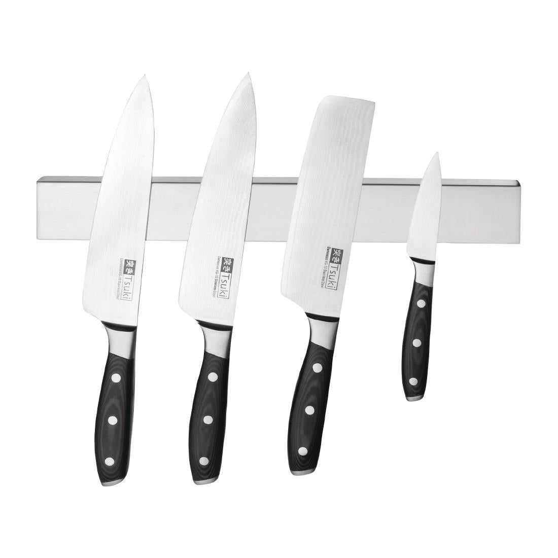 Vogue Stainless Steel Magnetic Knife Rack 360mm - CP119