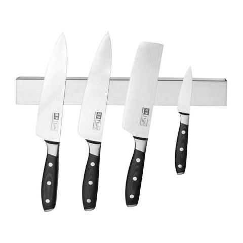 Vogue Stainless Steel Magnetic Knife Rack 360mm - CP119