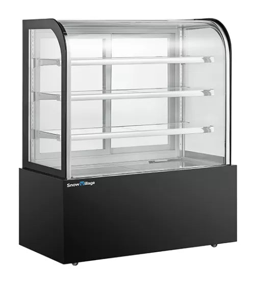 Snow Village Glass Chilled Food Display DG-1800FYH