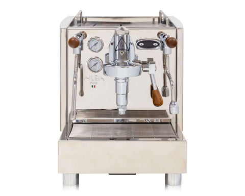 Izzo Alex Duetto IV PLUS Stainless - 1 Group Commercial Espresso Machine - Timber