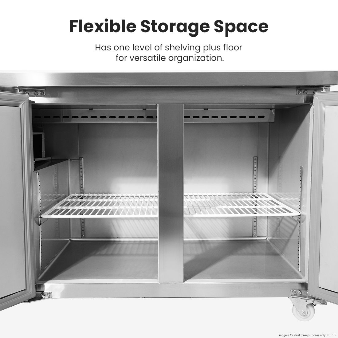 Thermaster Two Large Door Deluxe Sandwich Bar SCB/18
