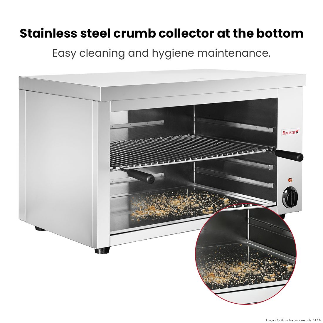 Benchstar Benchstar Toaster Griller Salamander AT-937E