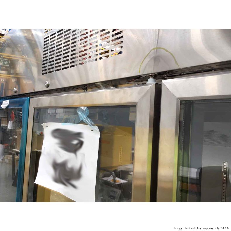 CLEARANCE - Three Door Upright Display Fridge SUCG1500