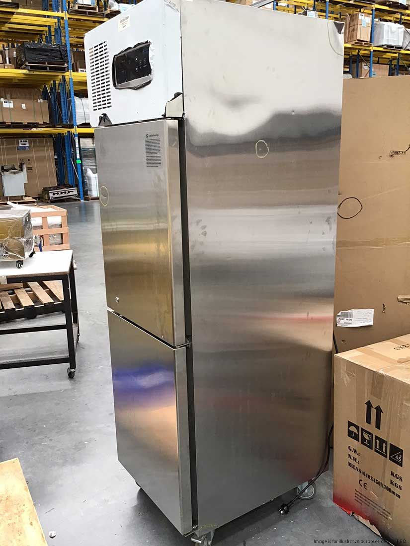 CLEARANCE - TROPICAL Thermaster 2 x ½ door SS Freezer SUF500