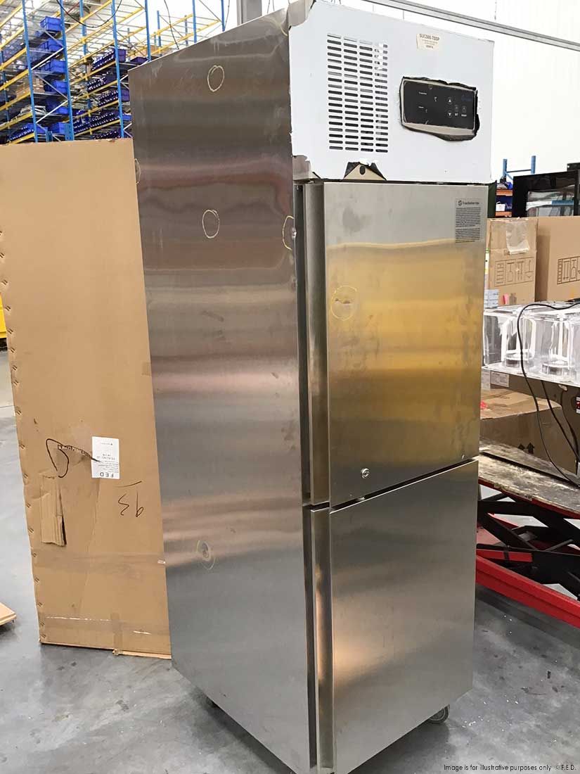 CLEARANCE - TROPICAL Thermaster 2 x ½ door SS Freezer SUF500
