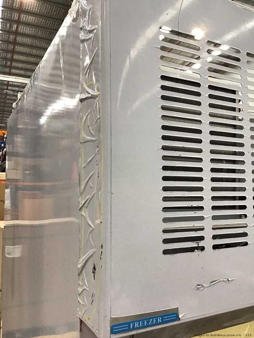 CLEARANCE - TROPICAL Thermaster 2 x ½ door SS Freezer SUF500