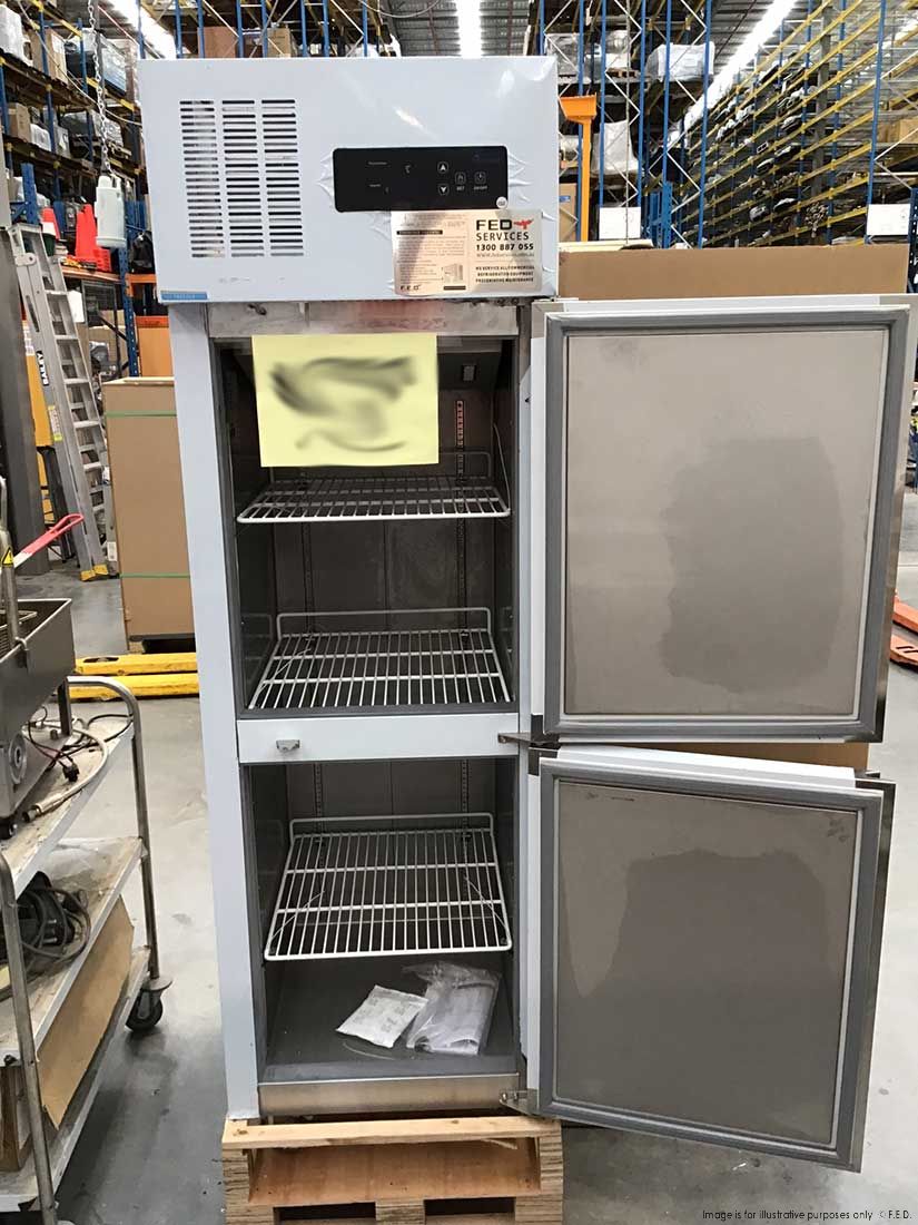 CLEARANCE - TROPICAL Thermaster 2 x ½ door SS Freezer SUF500