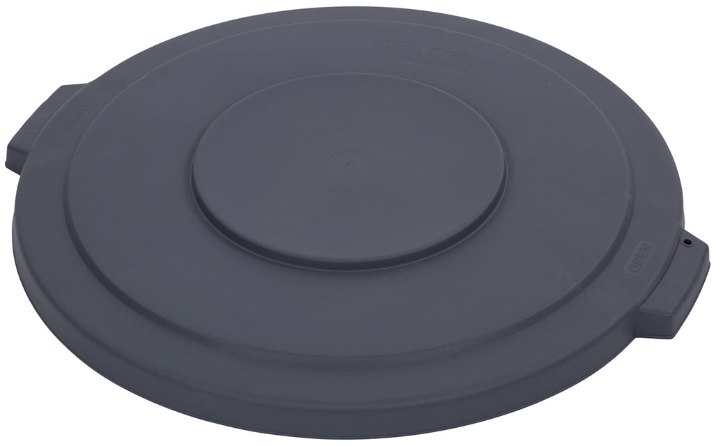 Carlisle Bronco Grey Round Waste Bin Lid to suit 121L Bronco Waste Bins 571mm x 54mm - 34103323