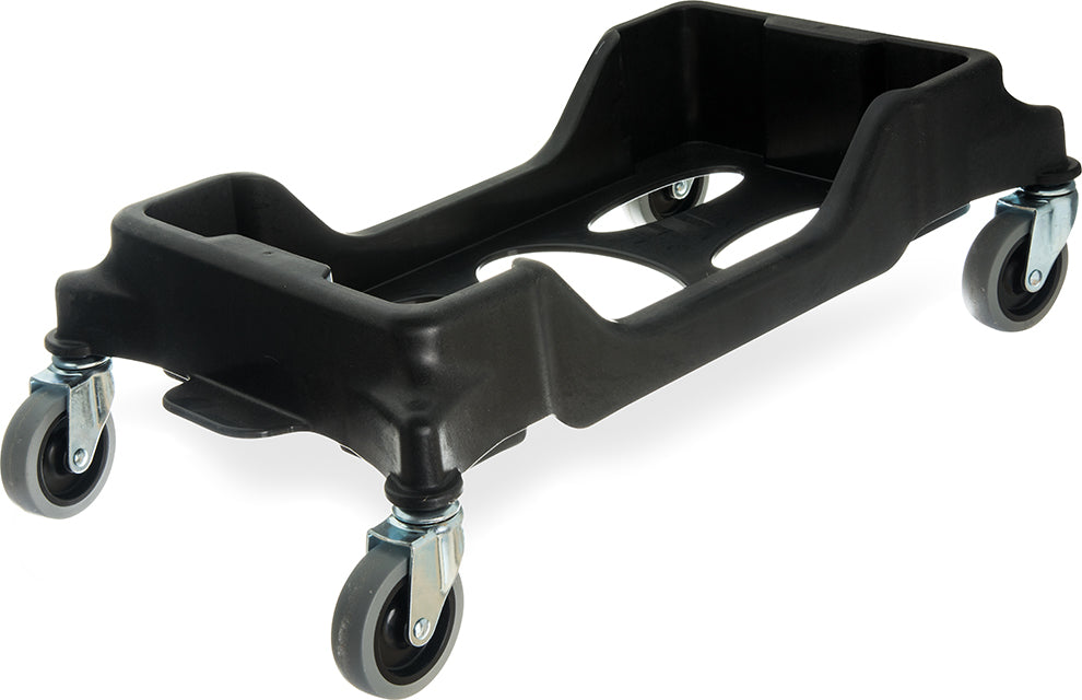 Carlisle Trimline™ Black Dolly to suit 34202303 & 34201523 - 330mm x 560mm with 76mm castors - 36921003