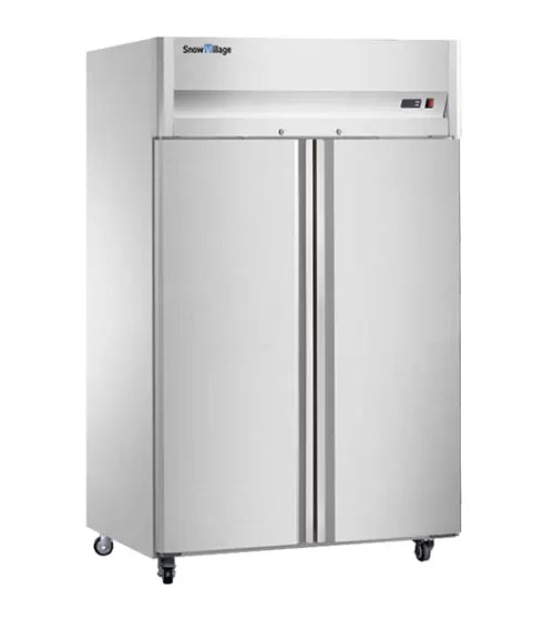 Snow Village Stainless Steel Double Door Tray Freezer CFD-40D2F-K